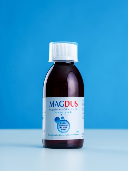 MAGDUS Solution Buvable – Magnésium & Vitamine B6 – 150 ml